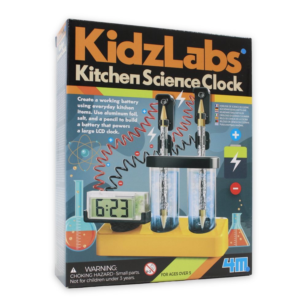 4M Build Your Own Math Clock Kit