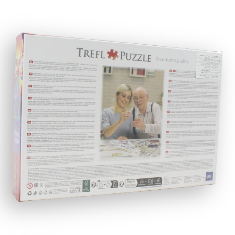 Trefl 1000-Piece Jigsaw Puzzle – DreamScapes: Mystical Deer