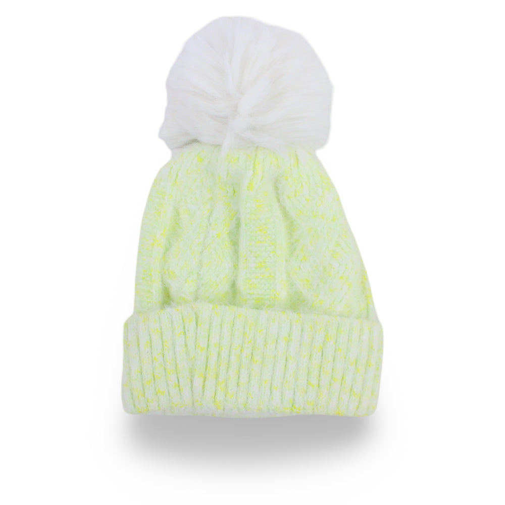 Girls Winter Ice Cap – Pistachio