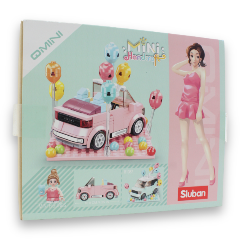Mini Handcraft Open-Top Car Building Set
