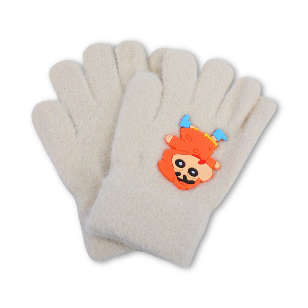 Girls Winter Gloves – Beige