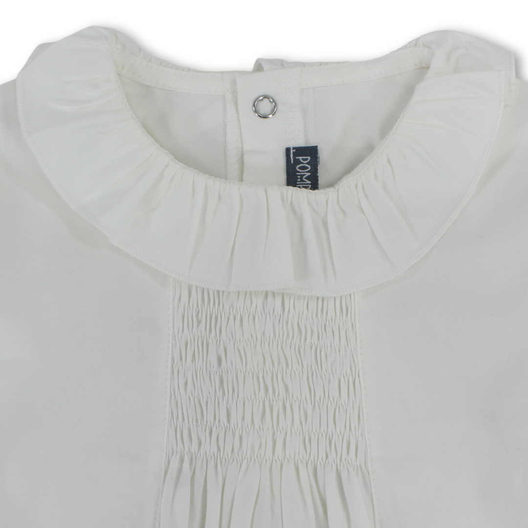 Baby Girls Blouse – Off-White