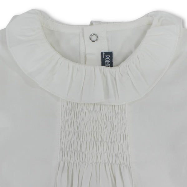Baby Girls Blouse – Off-White