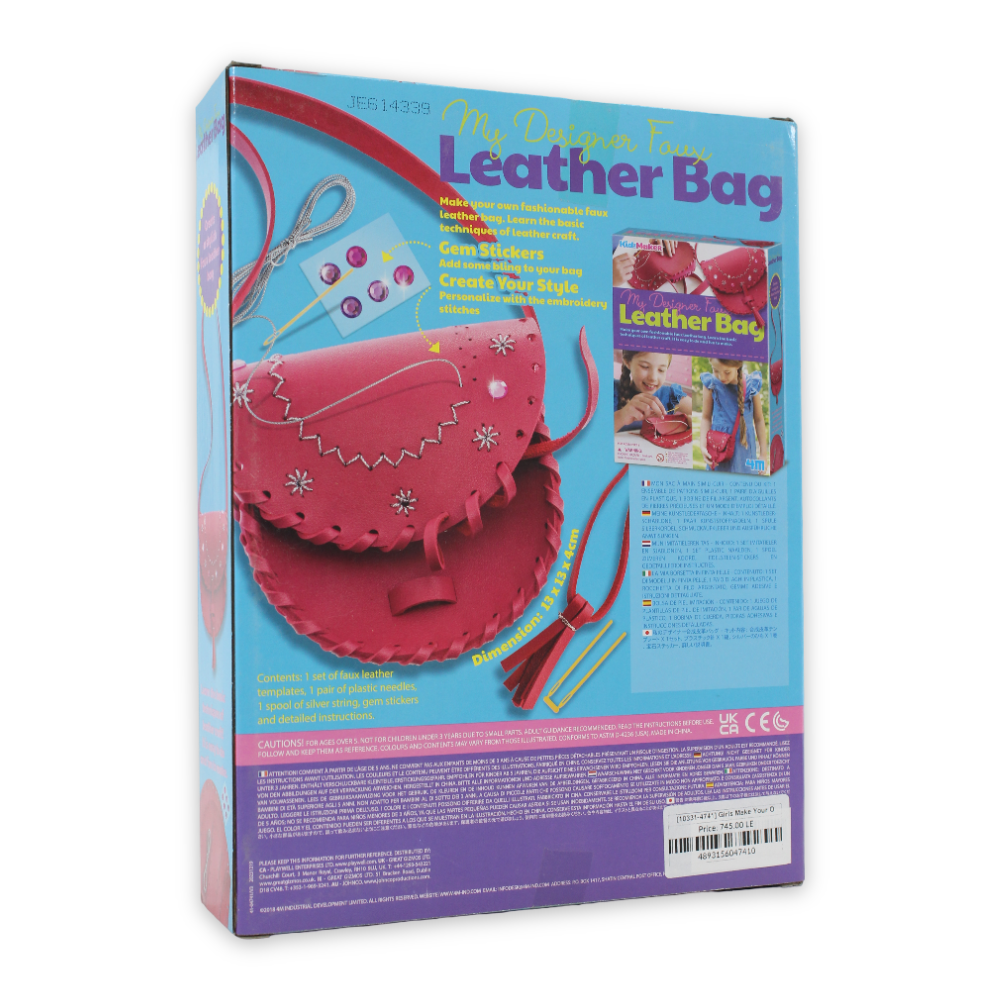 4M Girls Make Your Own Bag Craft Kit
