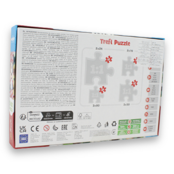 3 x 50-Piece Jigsaw Puzzle Set