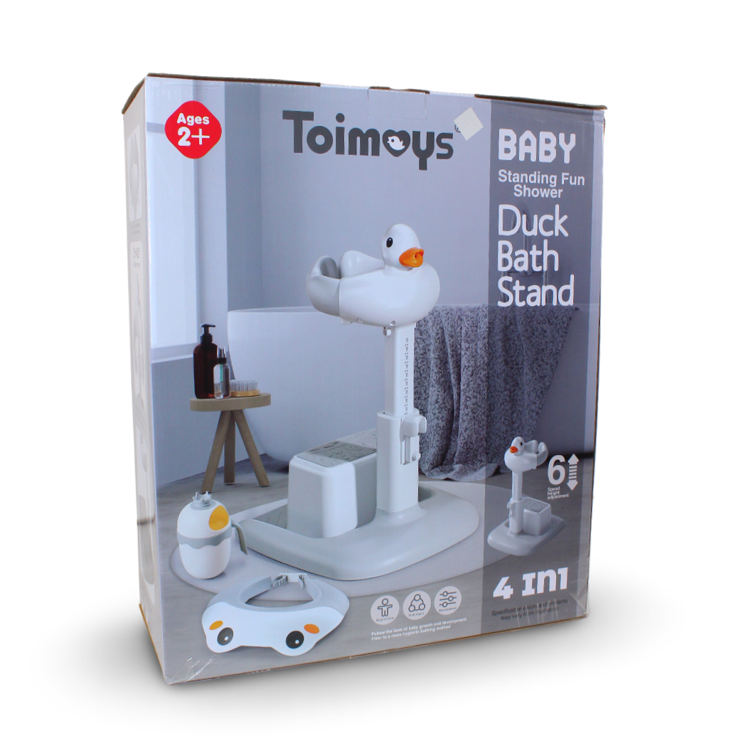 Standing Shower Stand + Stool
