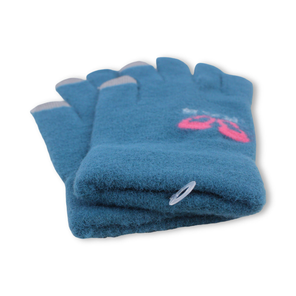 Girls Winter Gloves – Teal