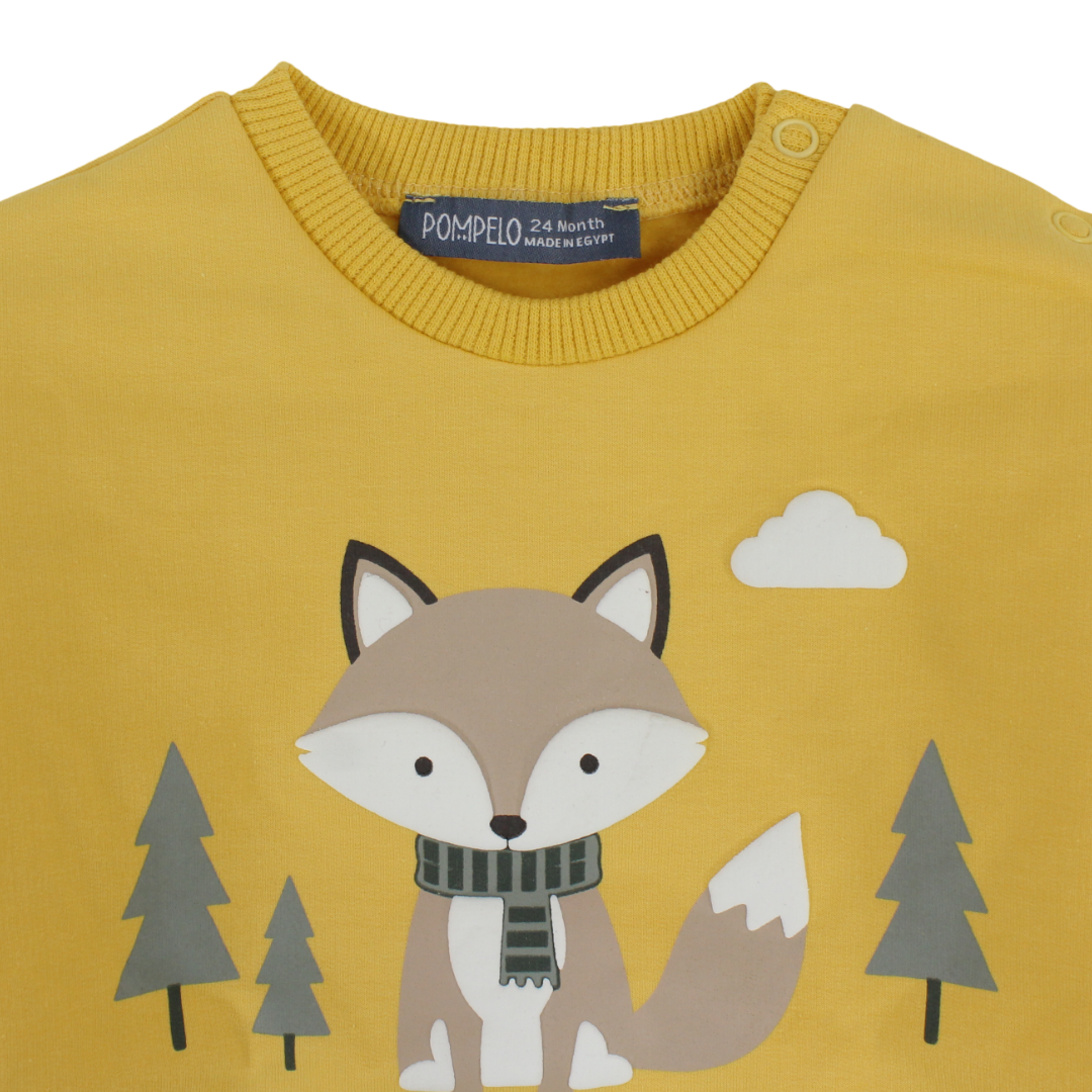 Baby Boys Sweatshirt – Yellow
