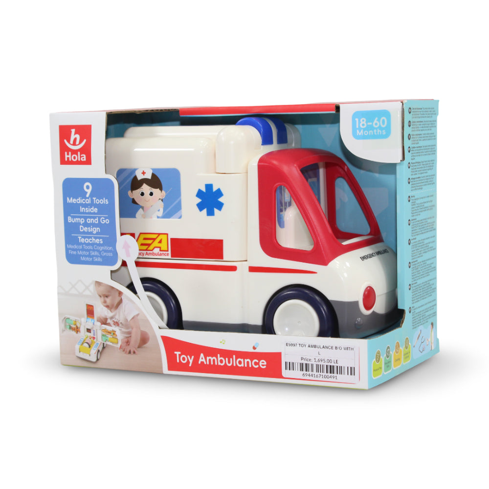 Toy Ambulance With Lights & Music