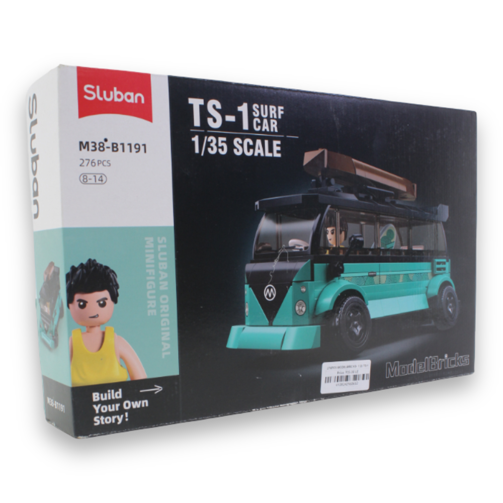 Model Bricks 1/35 TS-1 Surf Car Building Set – 276 Pieces
