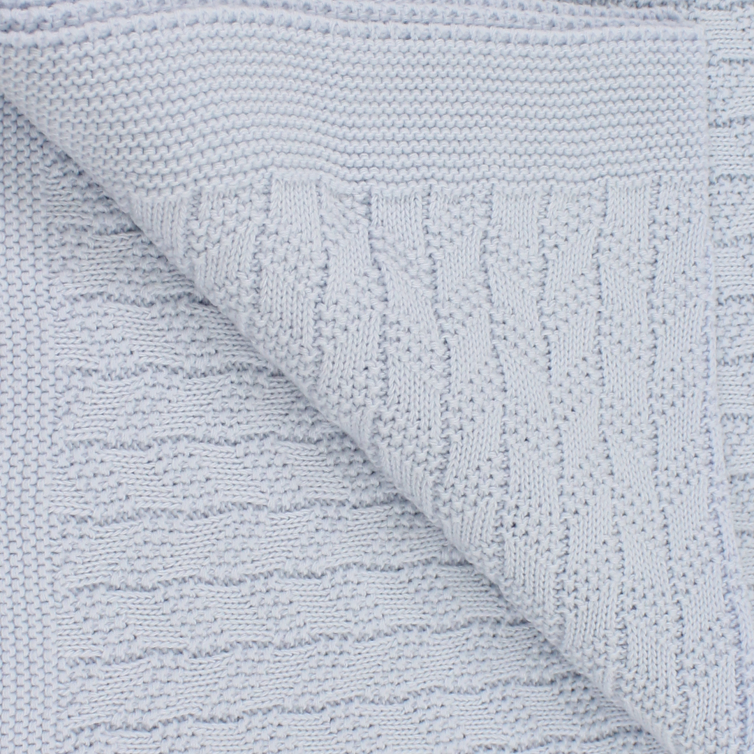 Unisex Baby Knitted Blanket – Assorted Colors