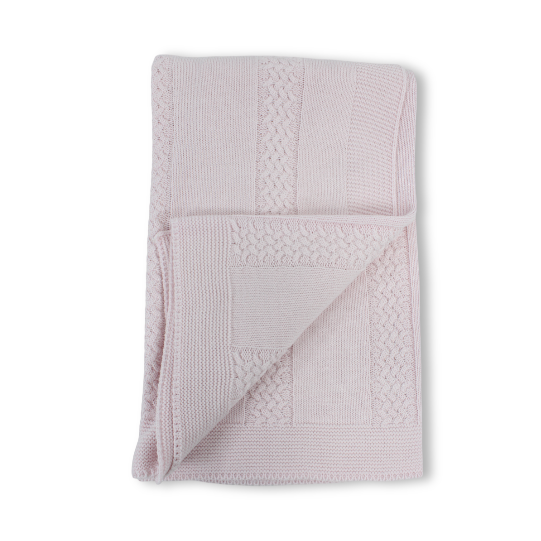 Unisex Baby Knitted Blanket – Assorted Colors