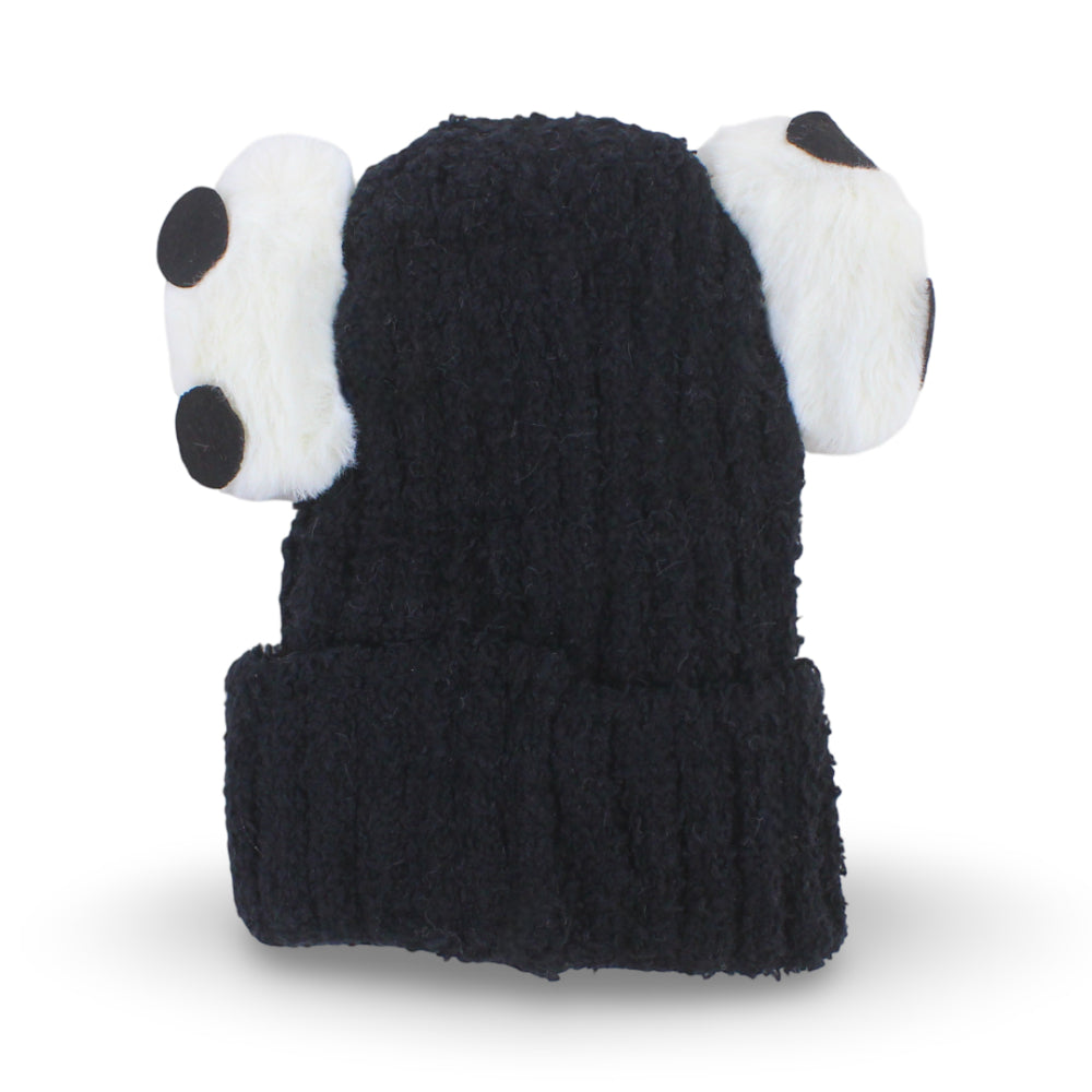 Girls Winter Ice Cap – Black