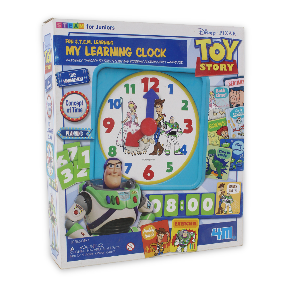 4M Learn To Tell Time Clock