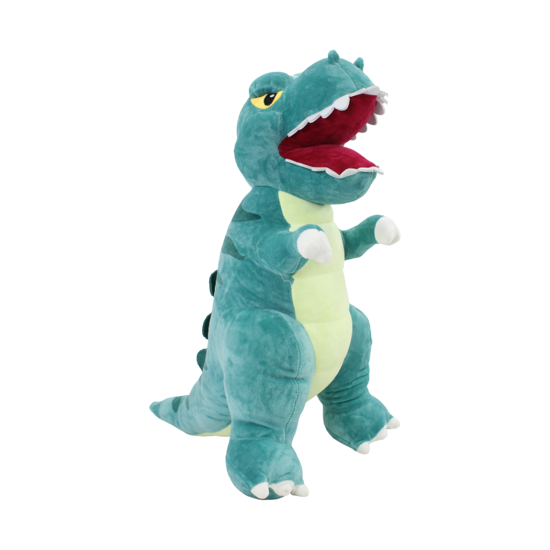 Kids Dinosaur Plush Toy – Turquoise, 60 Cm