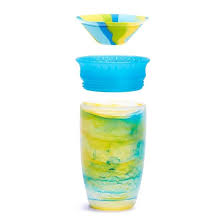 Munchkin Miracle 360° Tropical Swirl Sippy Cup 296ml - Hey Sunshine