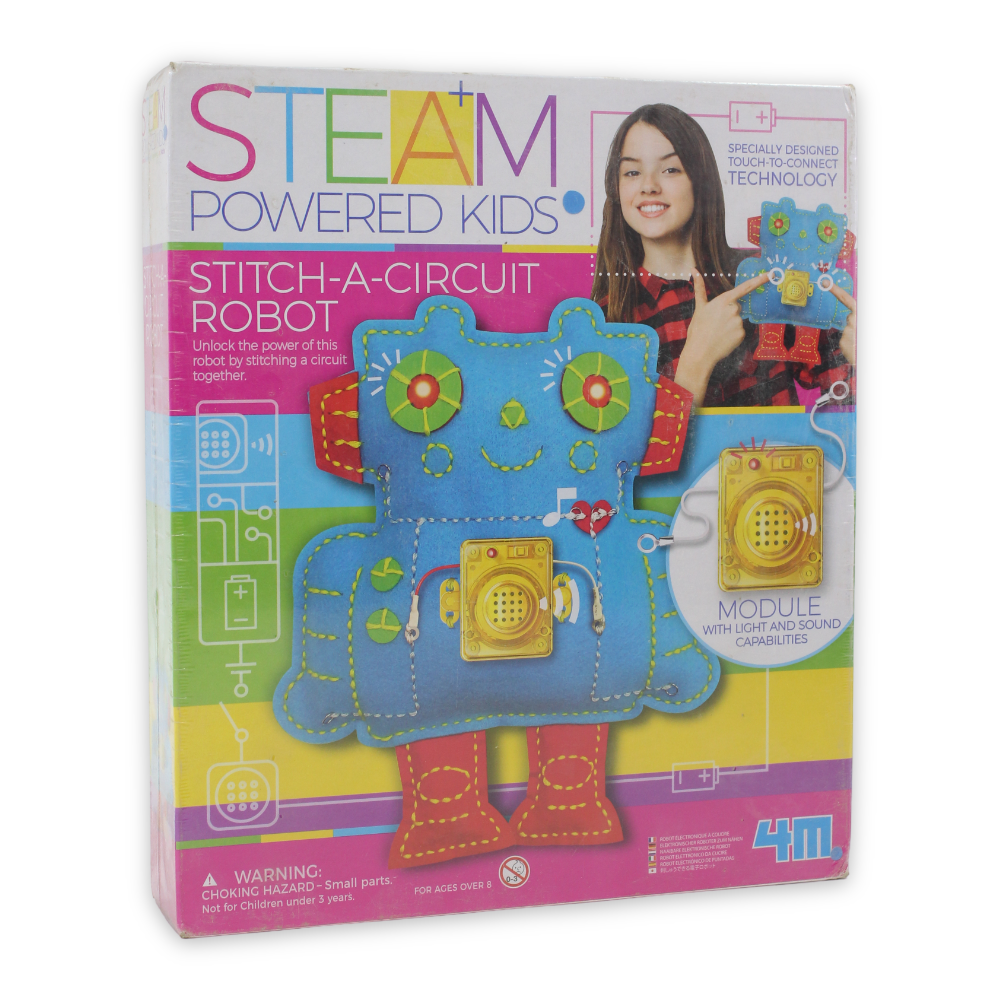 4M Stitch-A-Circuit Robot Kit