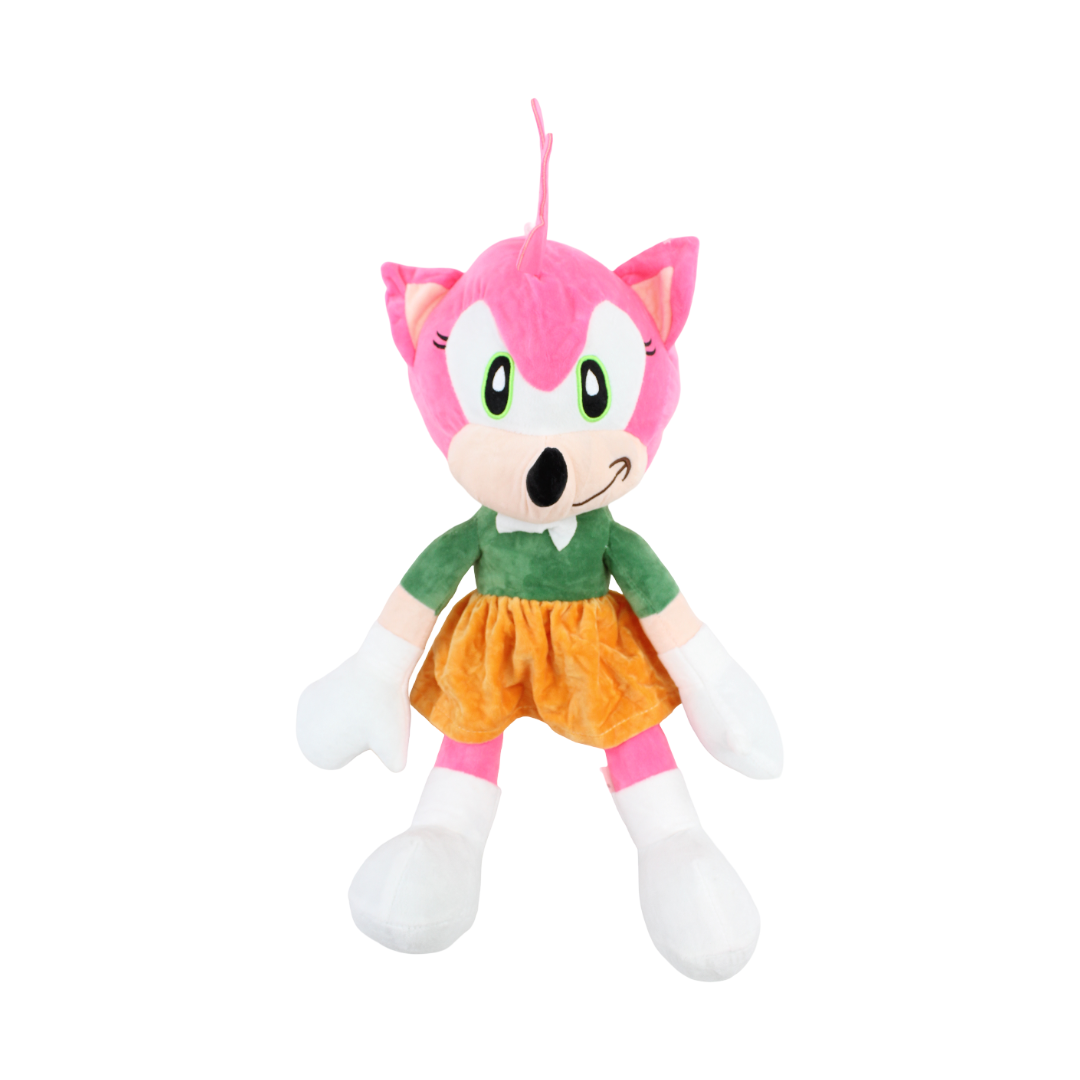 Sonic The Hedgehog Amy Rose Plush Figure – Pink, Large