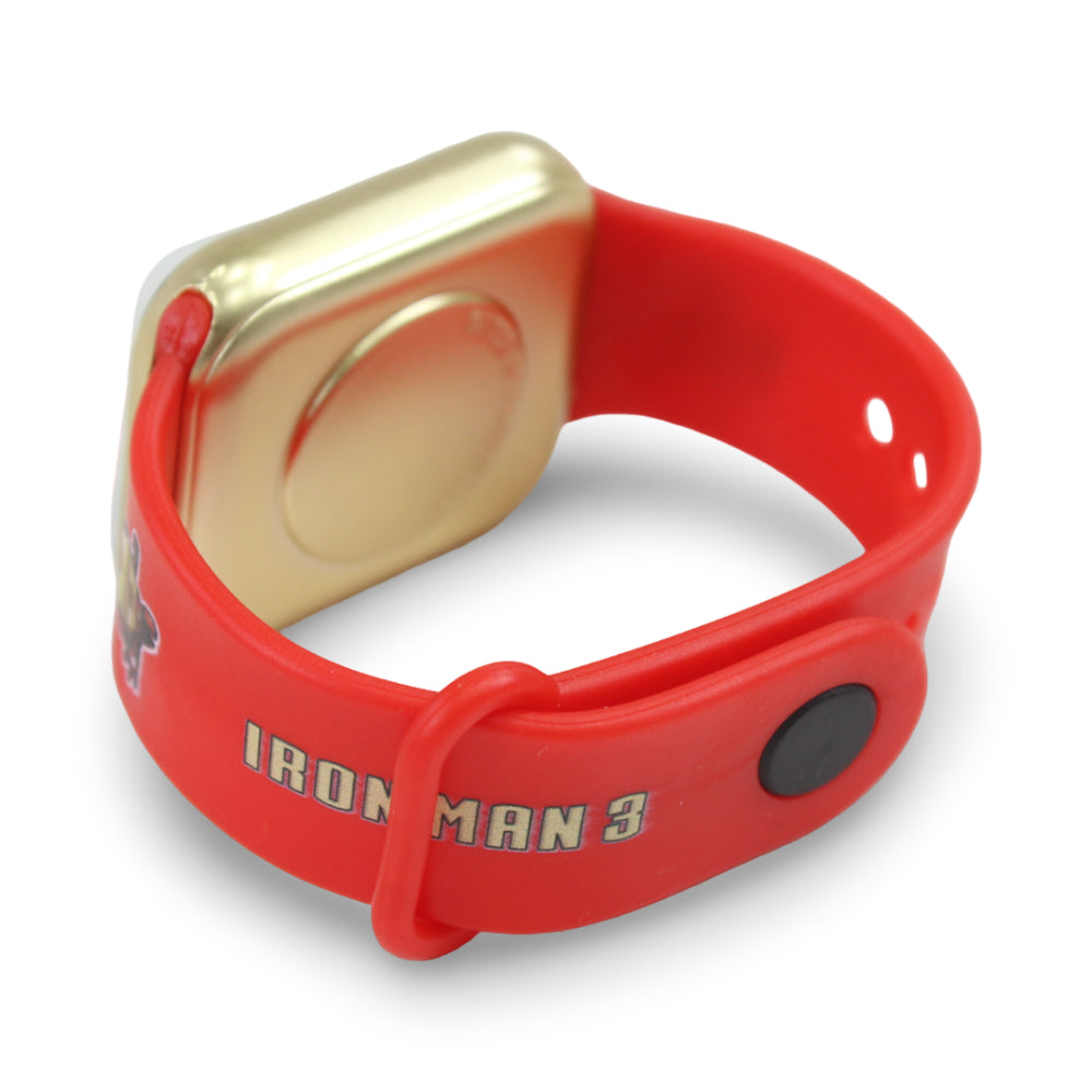 LED Touch Electronic Watch SQUARE(12Pcs/PDQ) – Red
