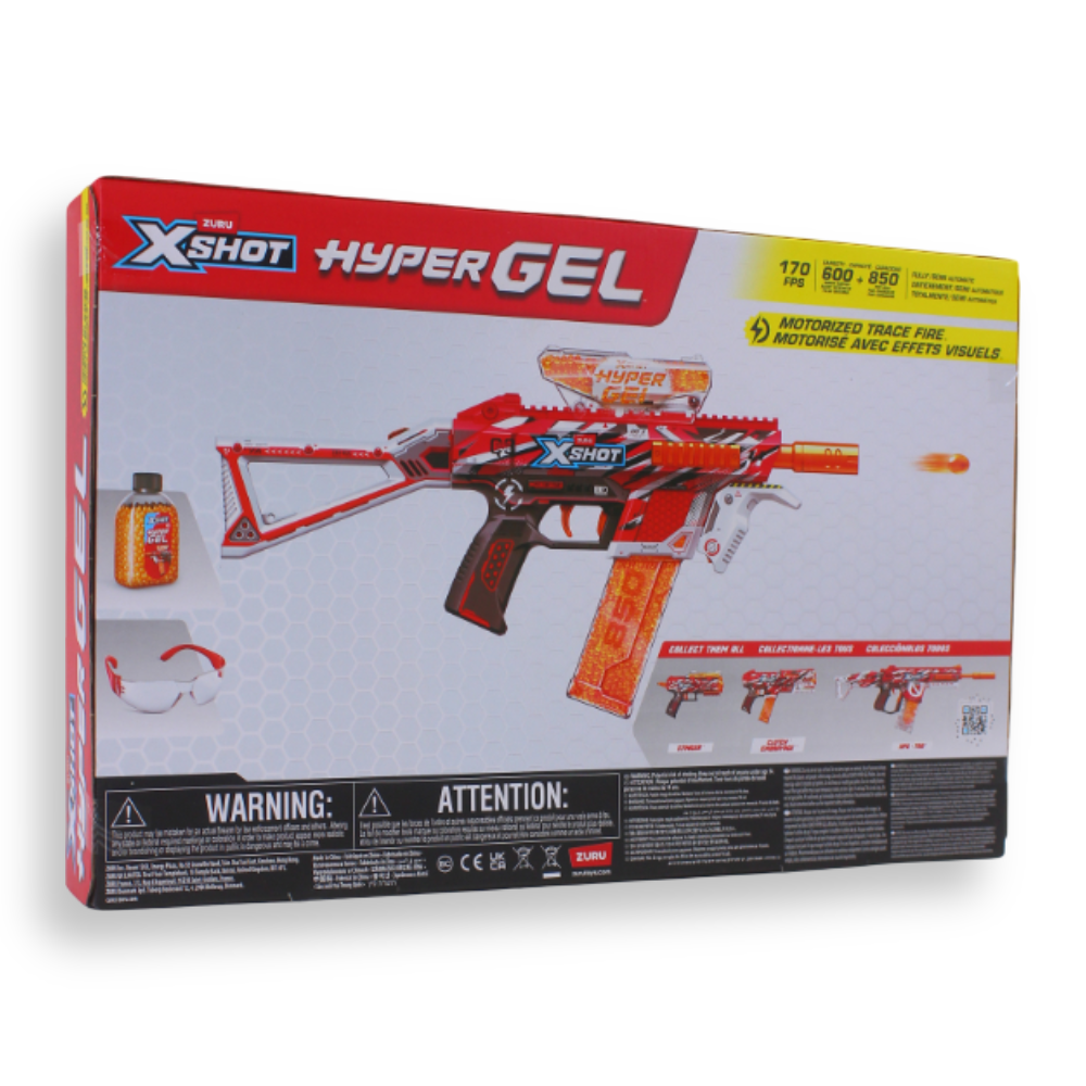 ZURU - X-Shot - Hyper Gel Medium Blaster Color Assortment (10000 Gellets)