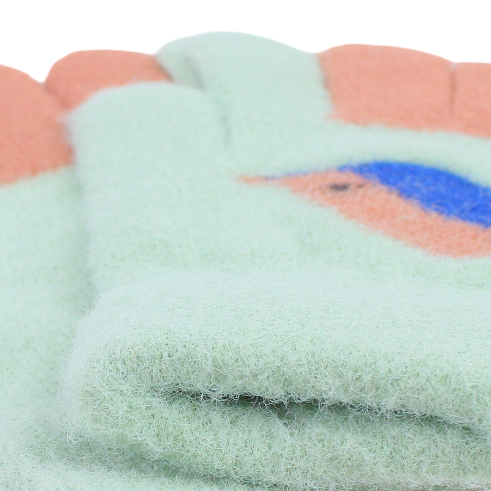 Girls Winter Gloves – Mint