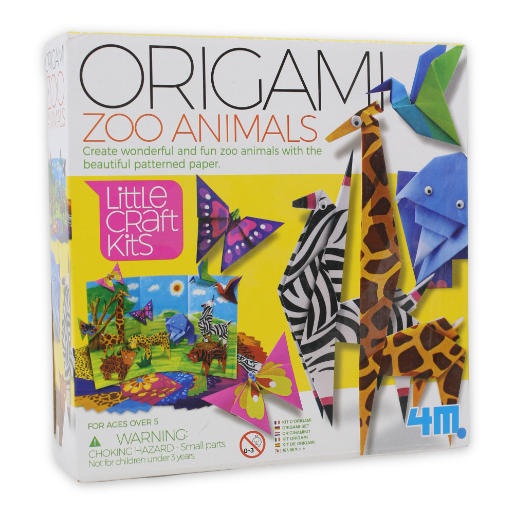 4M Make Your Own Paper Zoo Kit