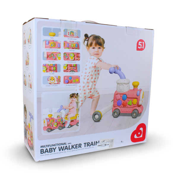 5-In-1 Steam Walker Train