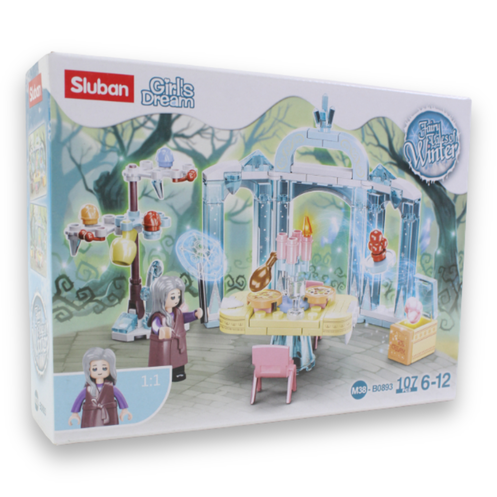 Sluban Fairy Tales of Winter Dinner Building Set – 107 Pieces