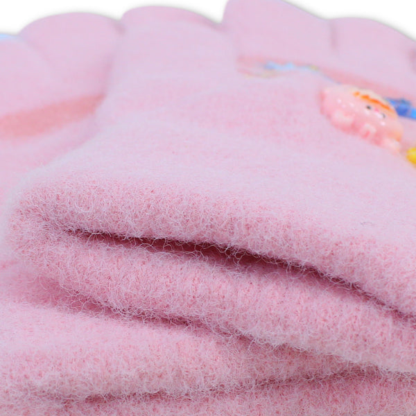 Girls Winter Gloves – Pink