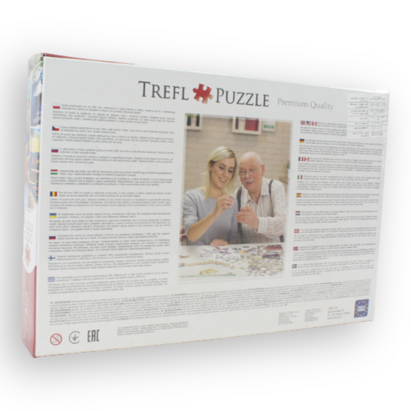 Trefl 1000-Piece Jigsaw Puzzle – Holiday Postcards