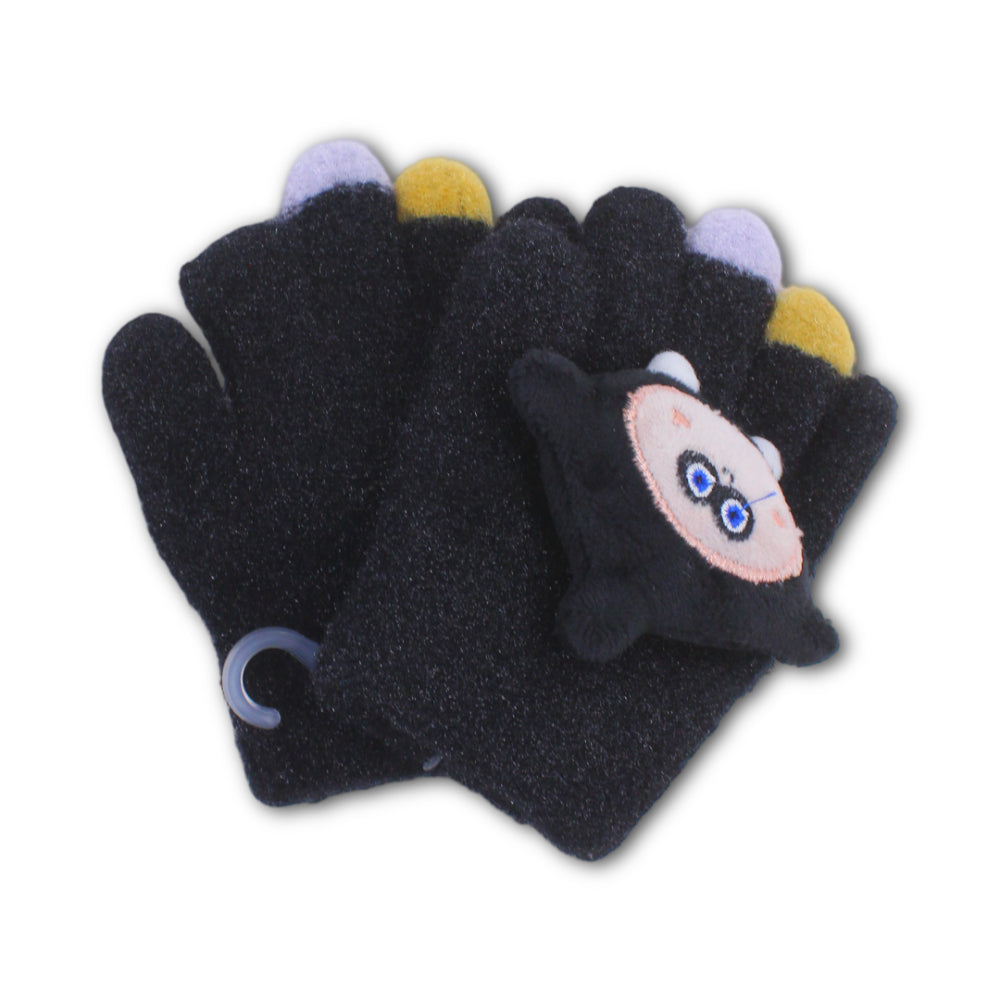 Girls Winter Gloves – Black