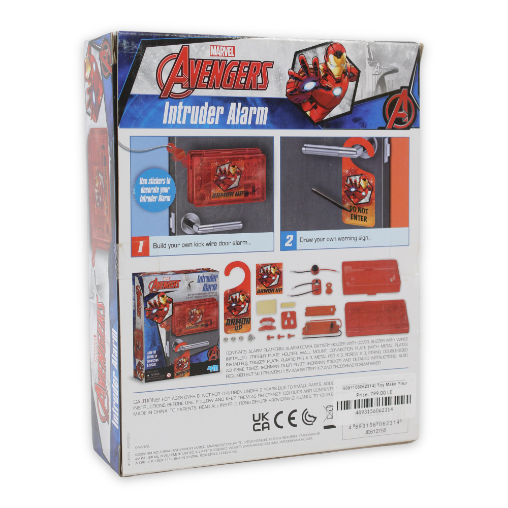4M Iron Man Alarm Device Kit