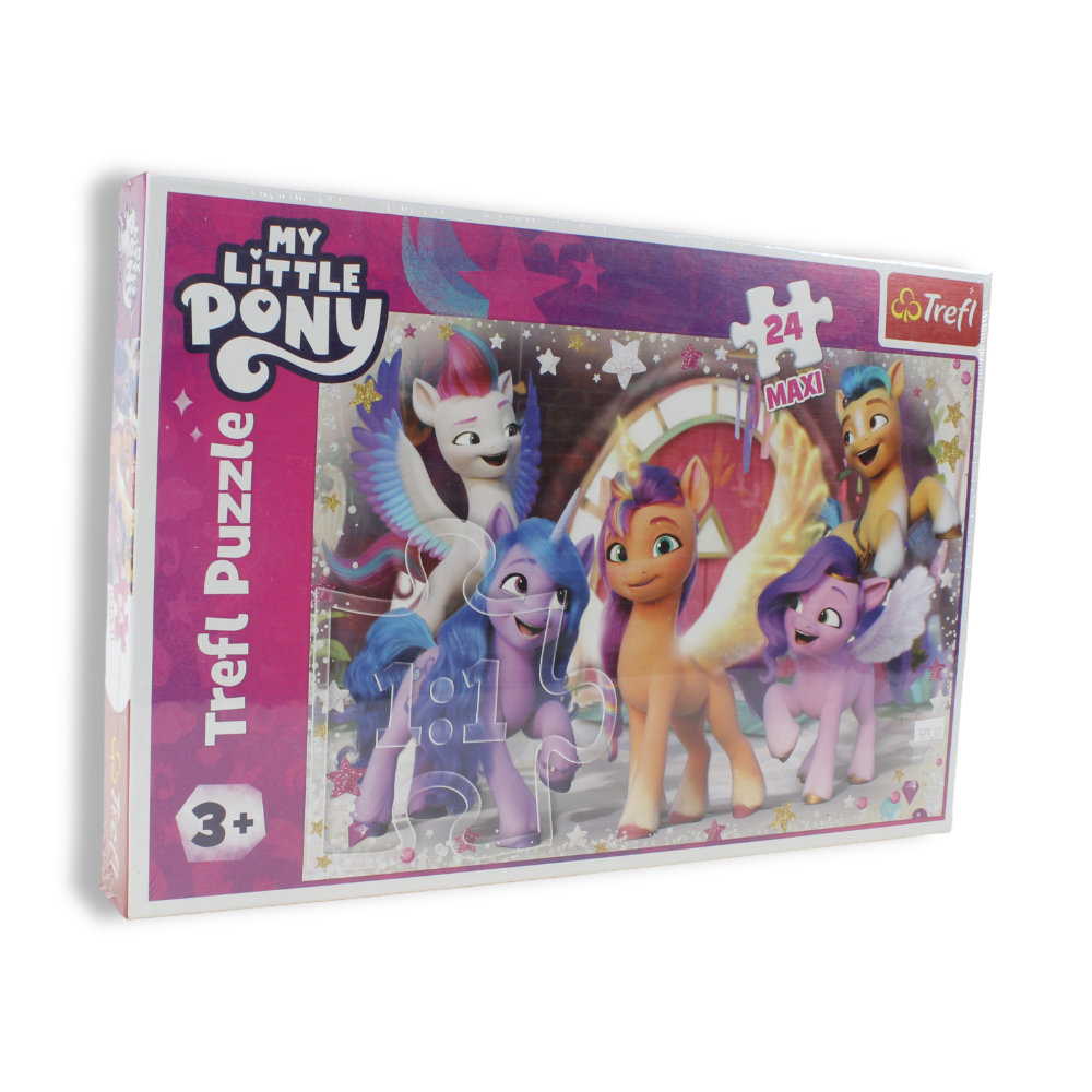 Trefl My Little Pony: A Happy Day Of Ponies Maxi Jigsaw Puzzle – 24 Pcs