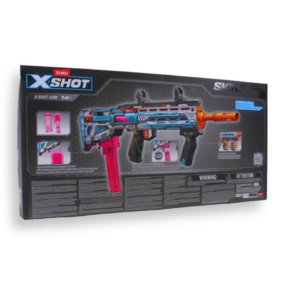 ZURU - X-Shot - Pro Series Long Shot Skins (20 Short Darts) (20 Long Darts)