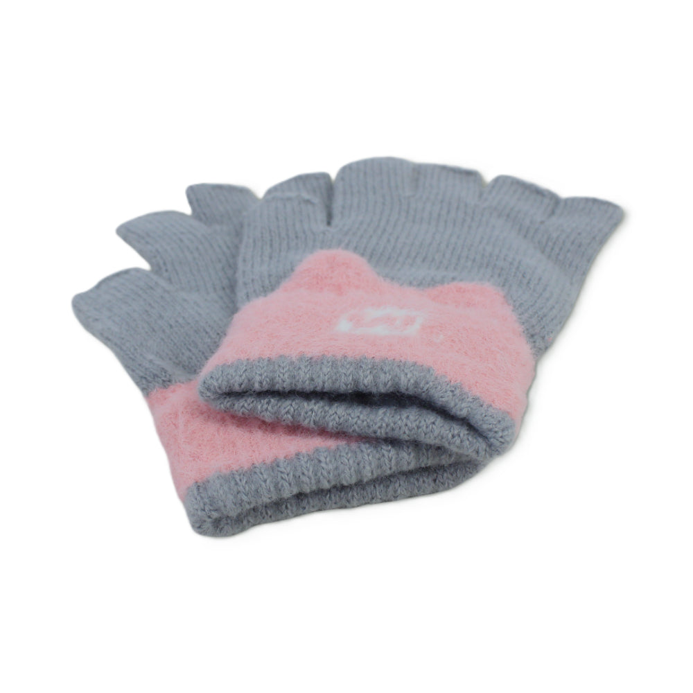 Girls Winter Gloves – Grey