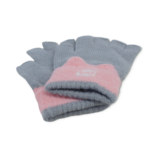 Girls Winter Gloves – Grey