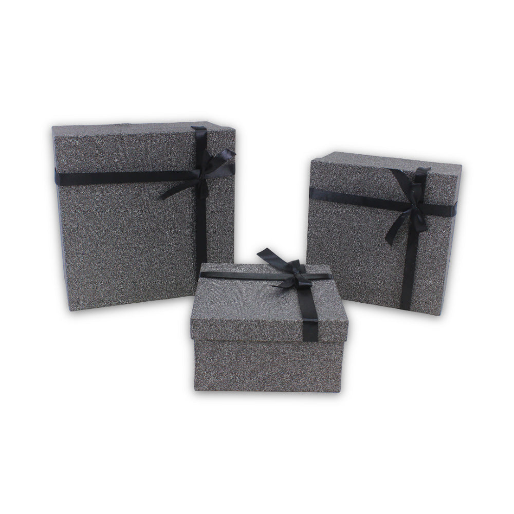 Square Gift Box with Bow – Size No. 1