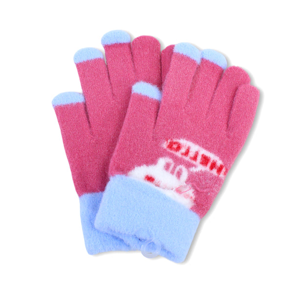 Girls Winter Gloves – Pink