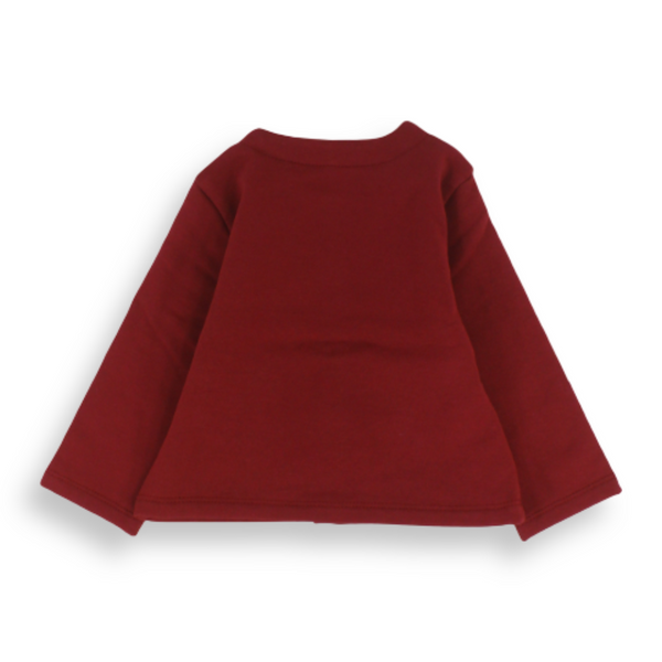Girls Button-Front Jacket with Patch Pockets