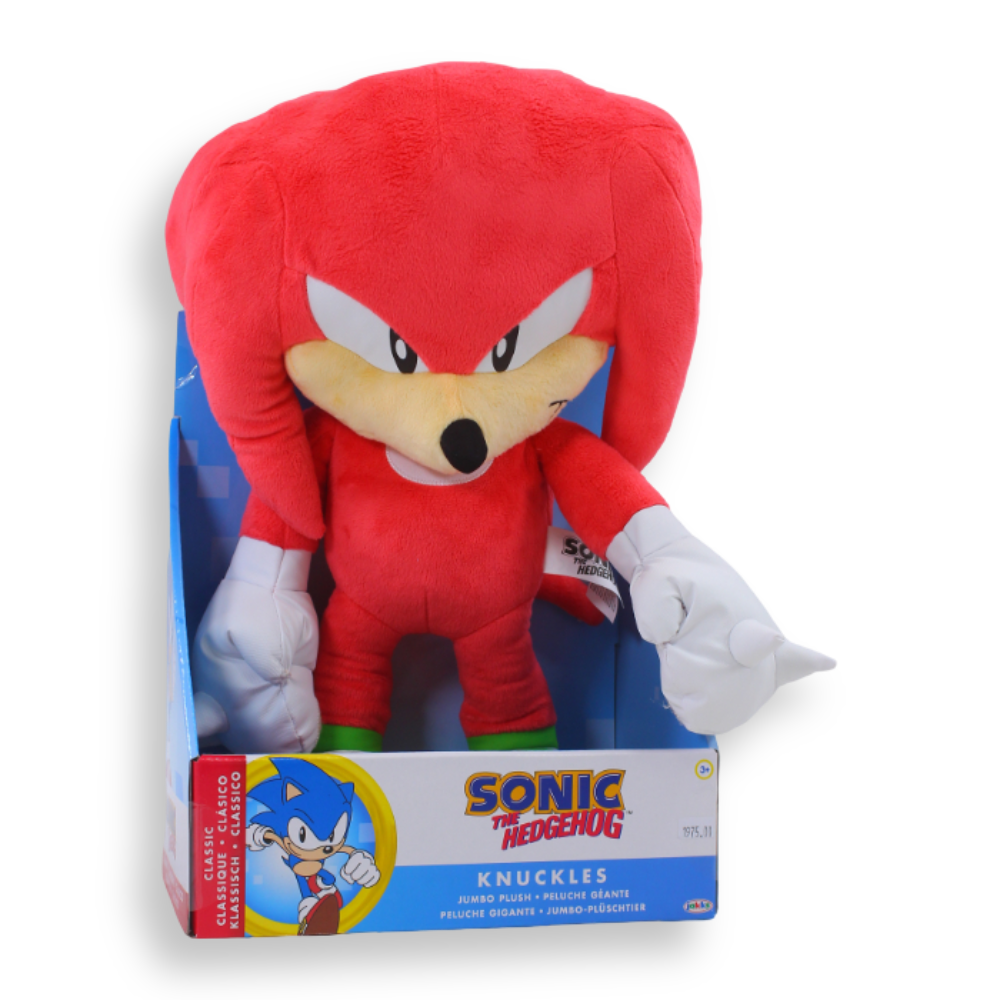 Jakks Games: Sonic the Hedgehog - Knuckles Jumbo Plush