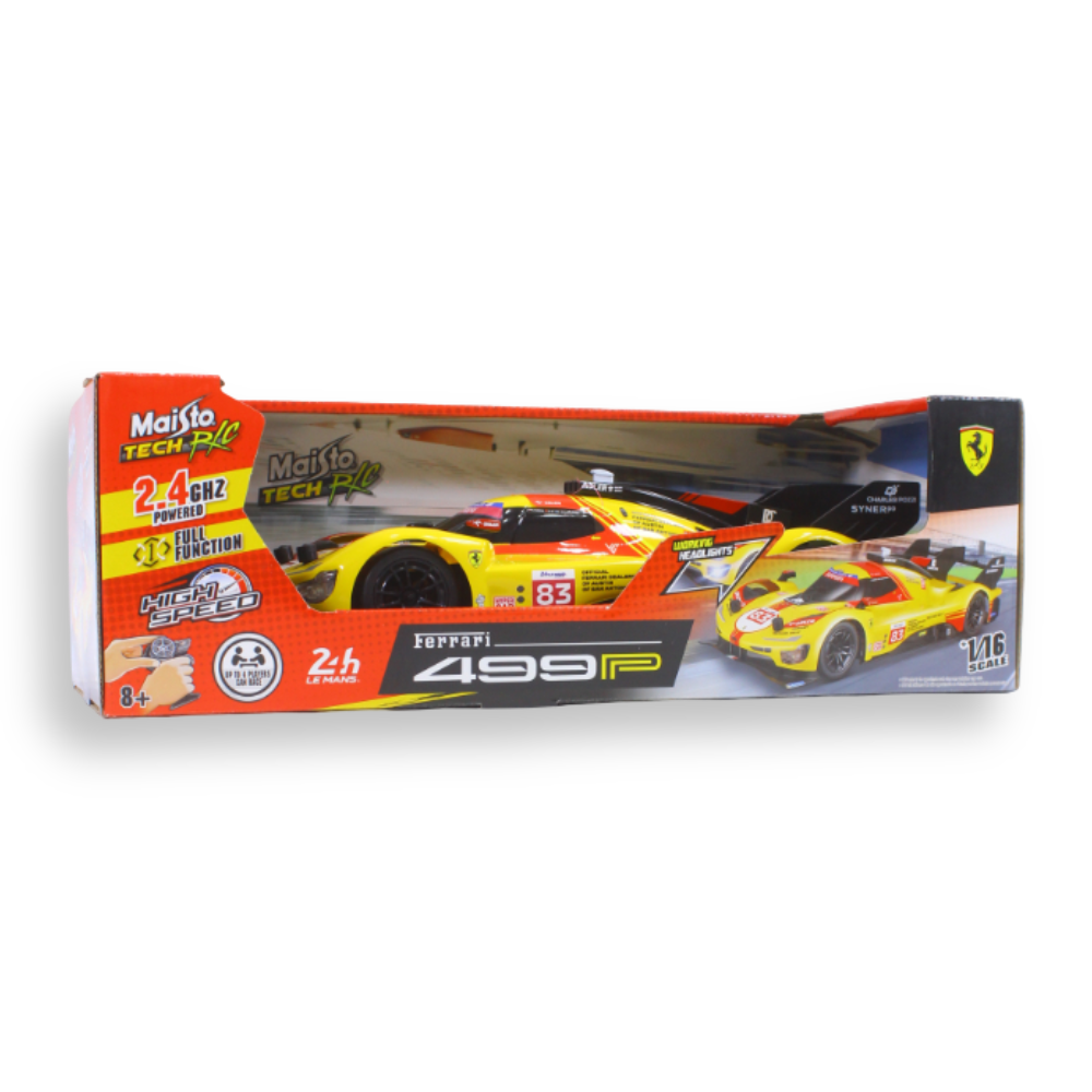 1:16 RC Ferrari 499P 2024 (#83) – Yellow