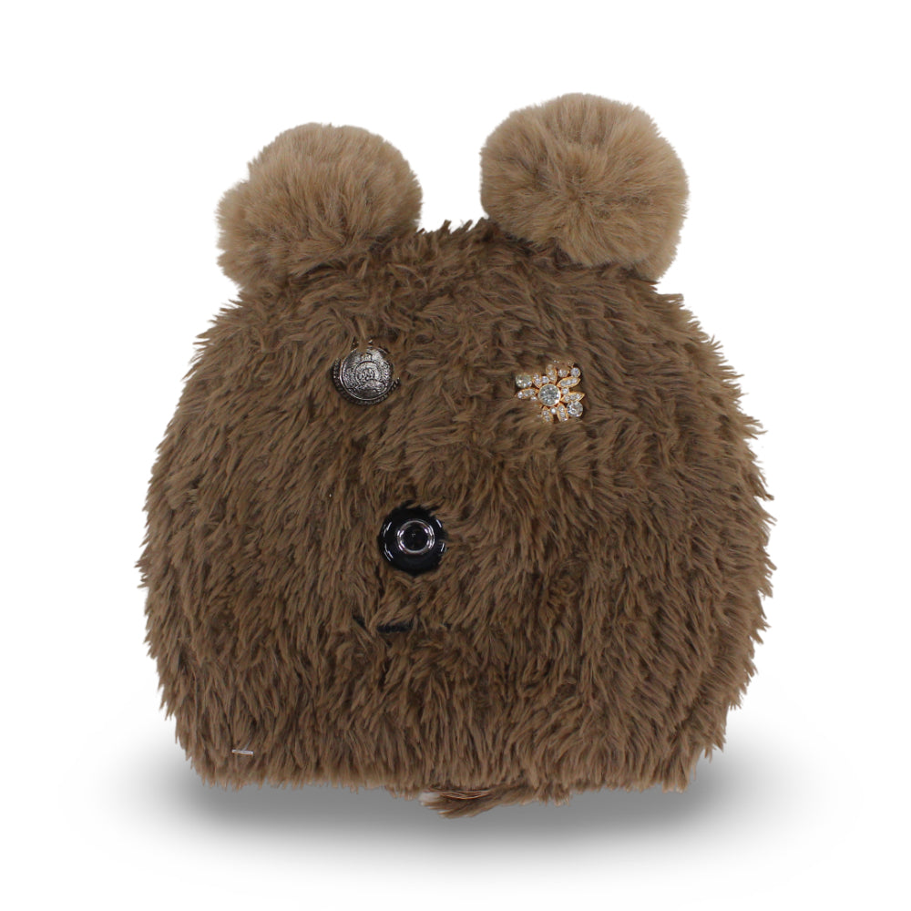 Girls Winter Ice Cap – Brown