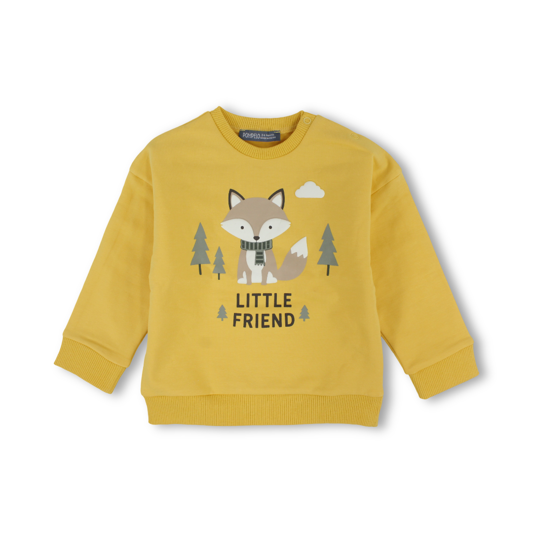 Baby Boys Sweatshirt – Yellow