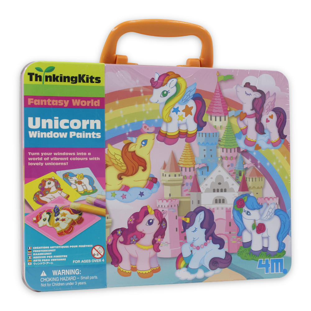 4M Pony Coloring Shapes Set