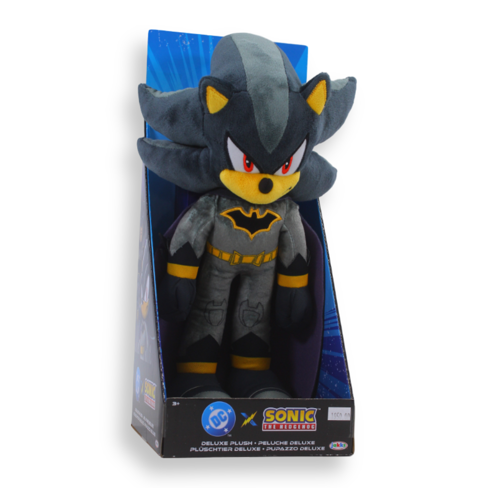 Jakks Games: Sonic the Hedgehog x DC Shadow as Batman Deluxe Plush (13 Inch)