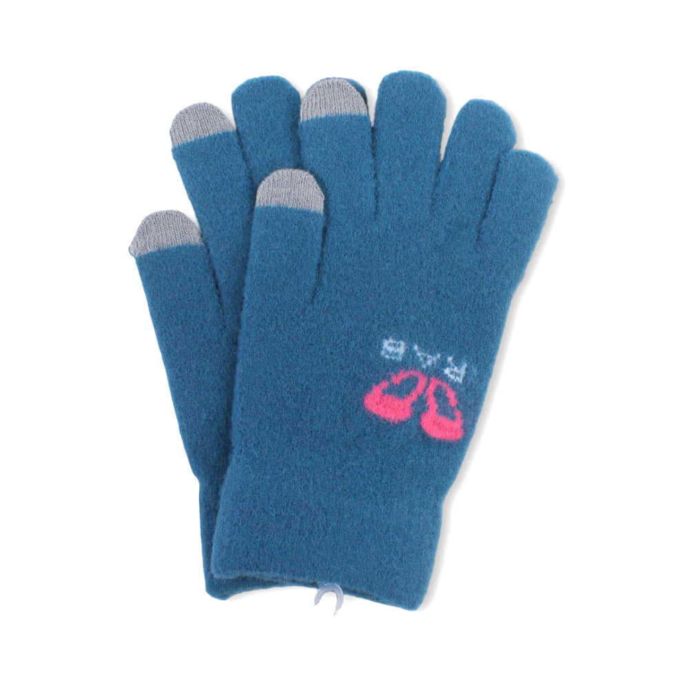 Girls Winter Gloves – Teal
