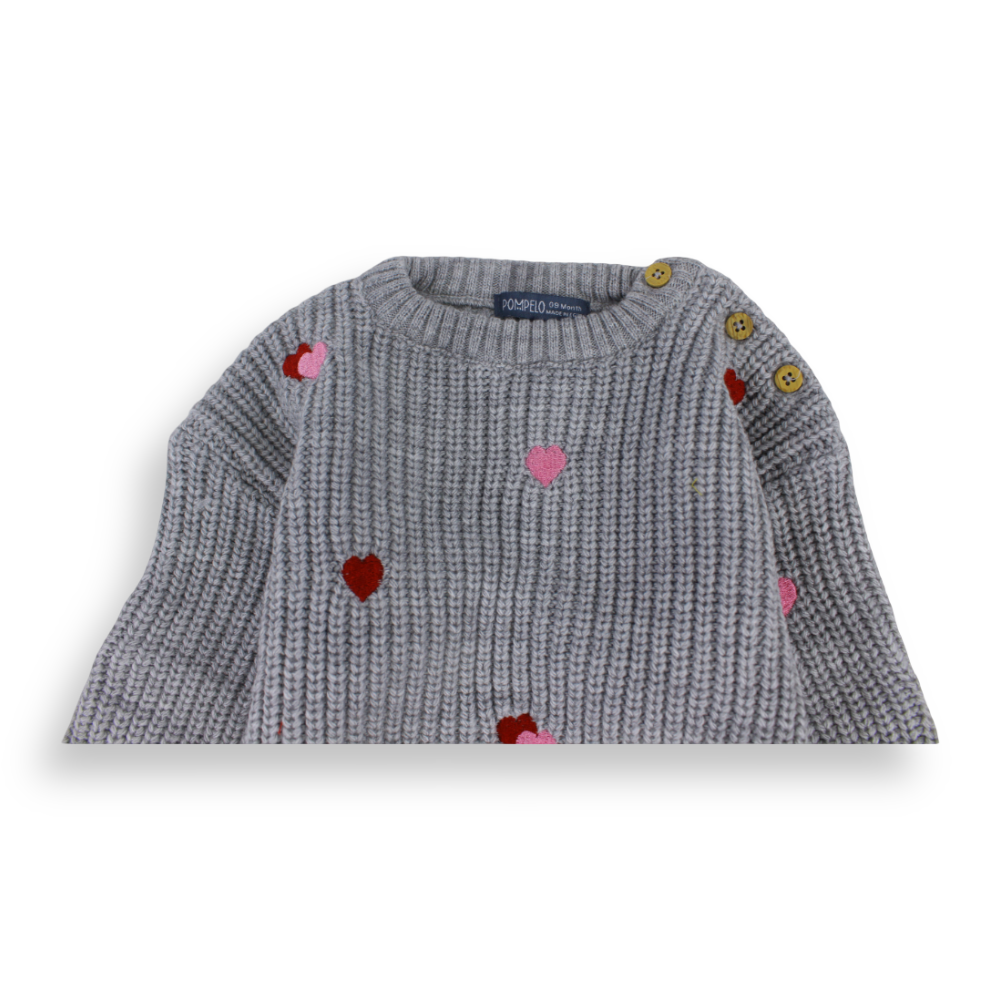 Girls Knitted Pullover