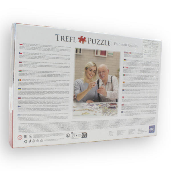 Trefl 1000-Piece Jigsaw Puzzle – Galloping Horses