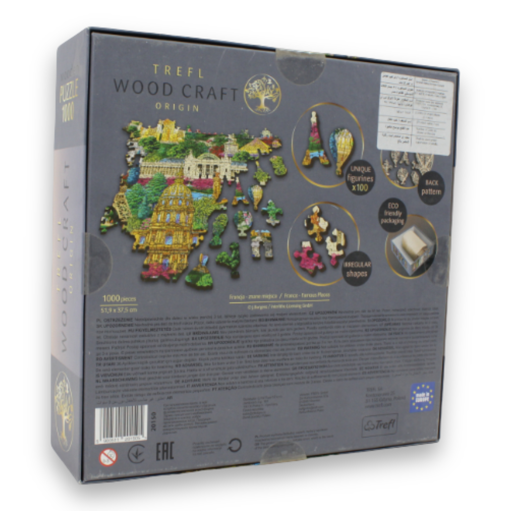 1000-Piece Wooden Jigsaw Puzzle