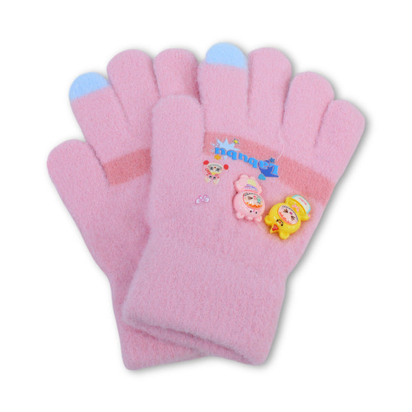 Girls Winter Gloves – Pink